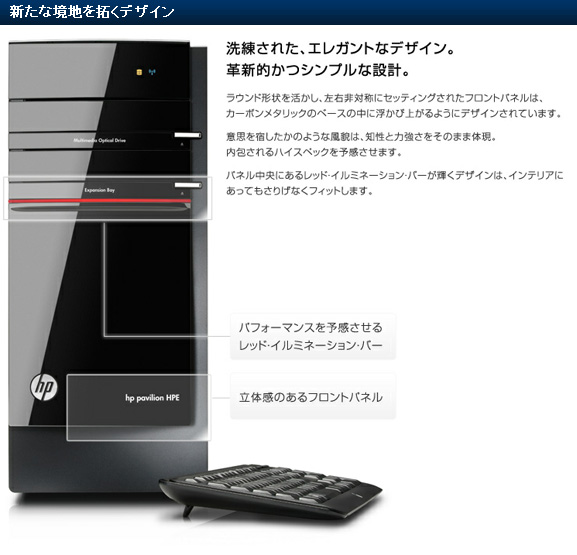 HP(Inc.) HP Pavilion Desktop PC h8-1290jp/CT 東京 B2P99AV-ABMQ