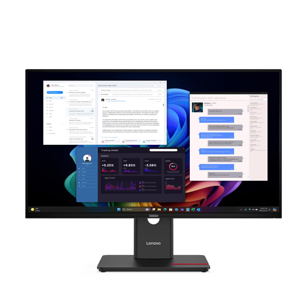 モニタサイズ:27型(インチ) Lenovo(レノボ)のPCモニター・液晶