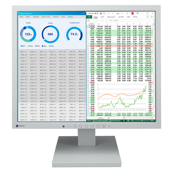 FlexScan S1734-TGY [17�C���` �Z���[���O���C]