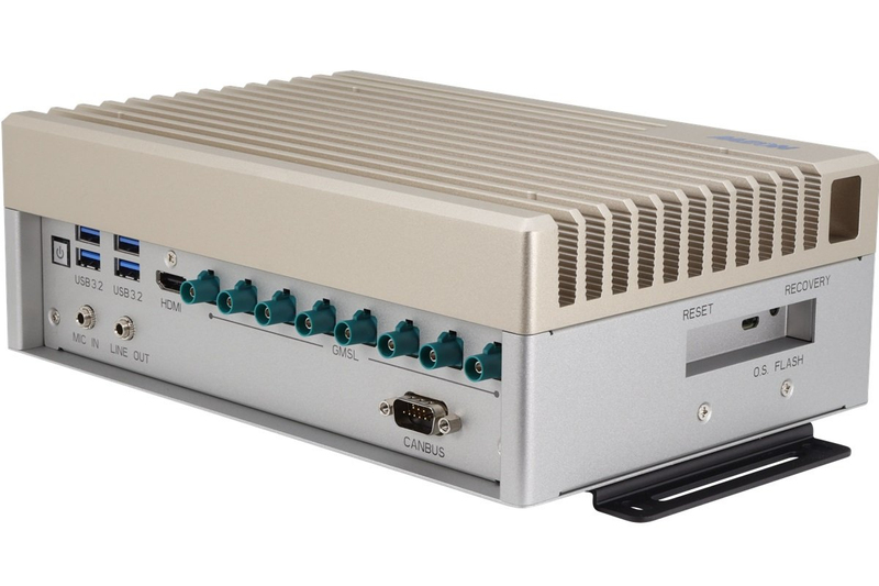 NVIDIA Jetson Orin NX 16GB搭載 産業用AIエッジPC Jetpack6.0.0プリインストール済 DC9~48V(端子台タイプ) GMSL2×8ポート LAN×5ポート