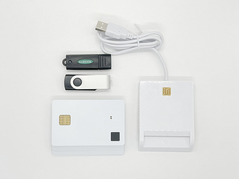 指紋認証機能内蔵非接触ICカード US Card （アスカード）用スターターパック