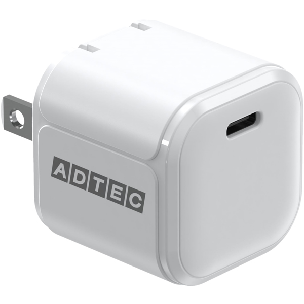 Power Delivery対応 AC充電器/33W/USB Type-C 1ポート/ホワイト