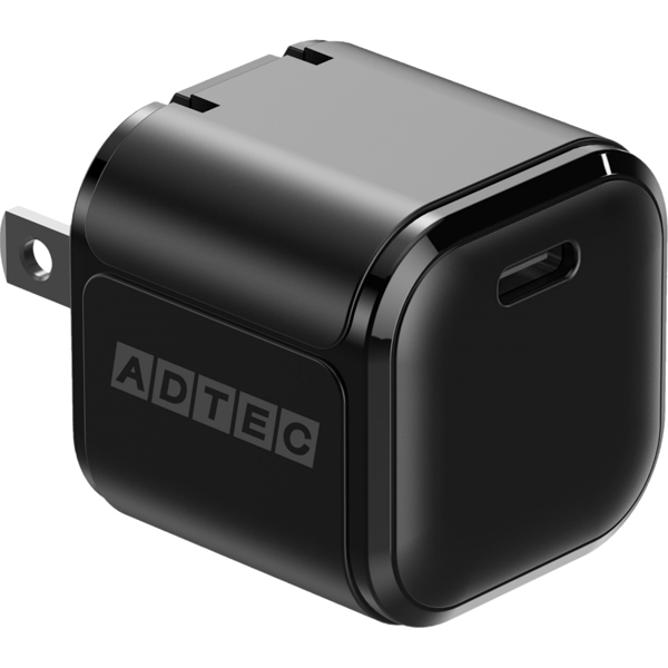 Power Delivery対応 GaN AC充電器/45W/USB Type-C 1ポート/ブラック