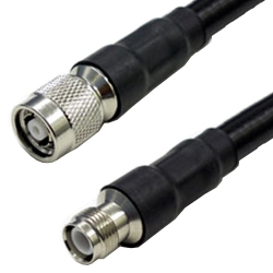 低損失同軸ケーブル 50Ω RP-TNCプラグ/RP-TNCジャック CA-400 φ10.29mm 80m