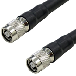 低損失同軸ケーブル 50Ω RP-TNCプラグ/RP-TNCプラグ CA-400 φ10.29mm 10m