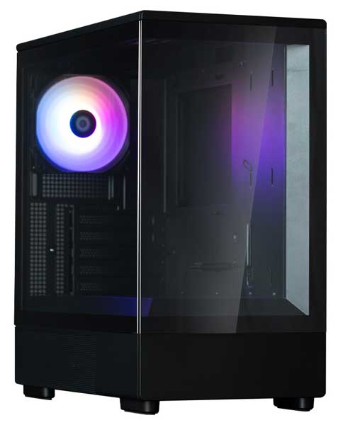 ミニタワー型PCケース P10 Black