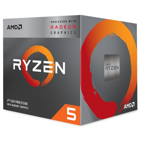 AMD Ryzen 5 3400G with Wraith Stealth Cooler