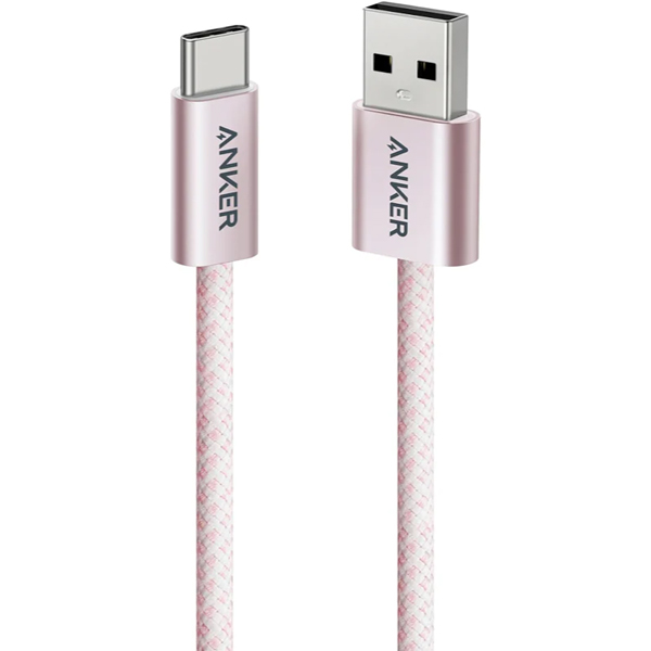 Anker Zolo USB-C & USB-A ケーブル 1.0m ピンク
