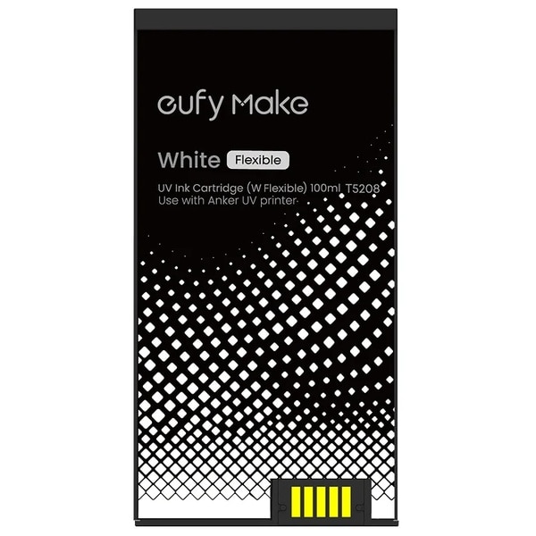 EufyMake ソフトUVインクセット (W ホワイト)