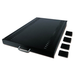 Std. Duty Sliding Shelf-100LB (～45.3Kg)Black