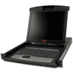 17 Rack LCD Console English US with Integrated 16 Port Analog KVM Switch