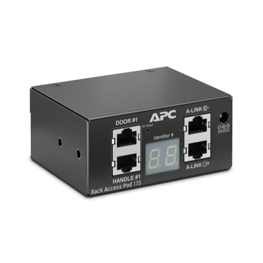 NetBotz Rack Access Pod 175 (pod、13.56 MHz handles、and door contacts for APC SX rack)