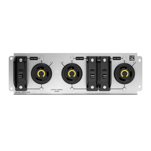 APC Smart-UPS Modular Ultra バックプレートキット、L5-30R×3