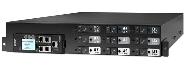 APC NetShelter Rack PDU Advanced Gen 2、Metered、2U、3PH、415V、48/60A、18 Outlet
