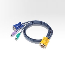 PS/2 KVMケーブル SPHDタイプ 1.2m