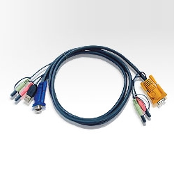 USB オーディオ KVMケーブル 1.2m SPHD KVM用