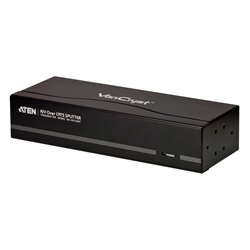 1入力 4出力 Cat5タイプ アナログVGAビデオスプリッター