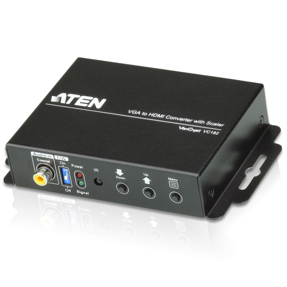 スケーラー搭載オーディオ・VGA to HDMIコンバーター