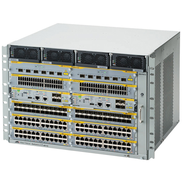 AT-SBx8112-Z7 レイヤー3スイッチ6スロットシャーシ