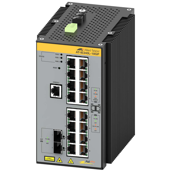 AT-IE340L-18GP PoEスイッチ