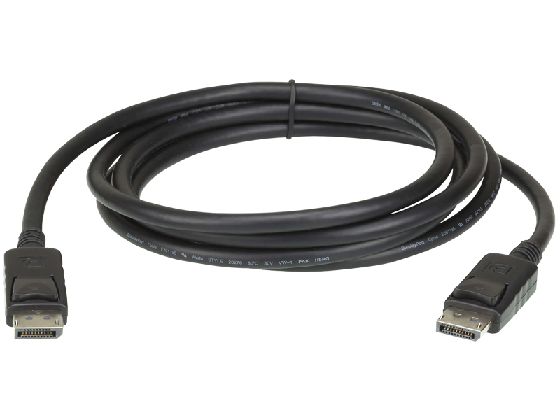 DisplayPort ver1.4 ケーブル（3m）