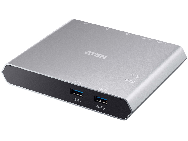 2ポート USB-C Gen 1 ドッキングスイッチ（電源パススルー対応）