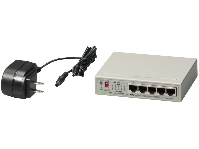AT-GS910/5E-N7 アカデミック レイヤー2スイッチ