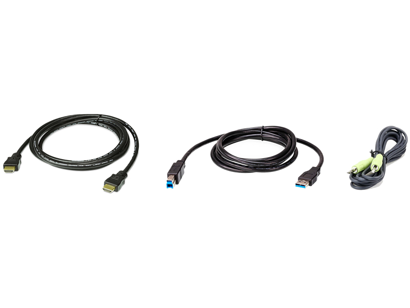HDMI KVMケーブルキット 1.8m 4K対応