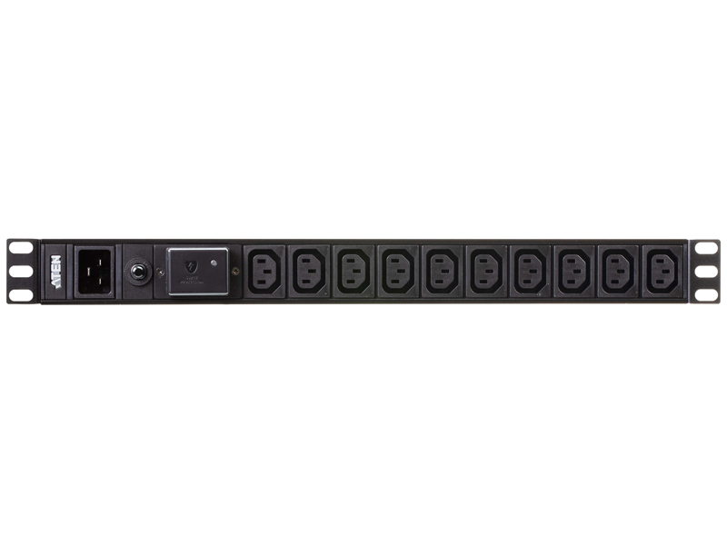 ラック用電源タップ（1U/200V/20A/IECタイプ 18ポート/サージ保護回路付き）