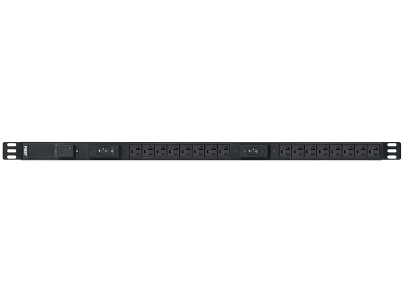 ラック用電源タップ（0U/100V/30A/NEMAタイプ 16ポート/サージ保護回路付き）