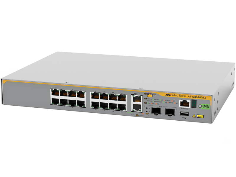 AT-x330-20GTX レイヤー3スイッチ