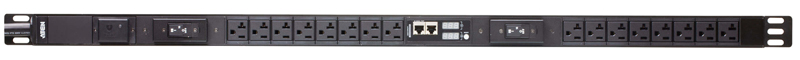 ラック用電源タップ（0U/100V/30A/NEMAタイプ 16ポート/サージ保護回路/計測機能対応）