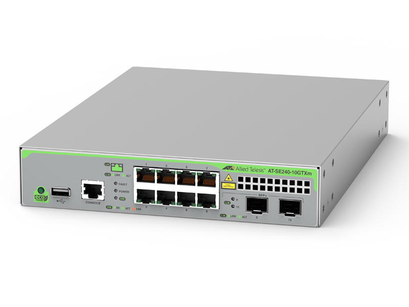 AT-SE240-10GTXm レイヤー2インテリジェント・スイッチ