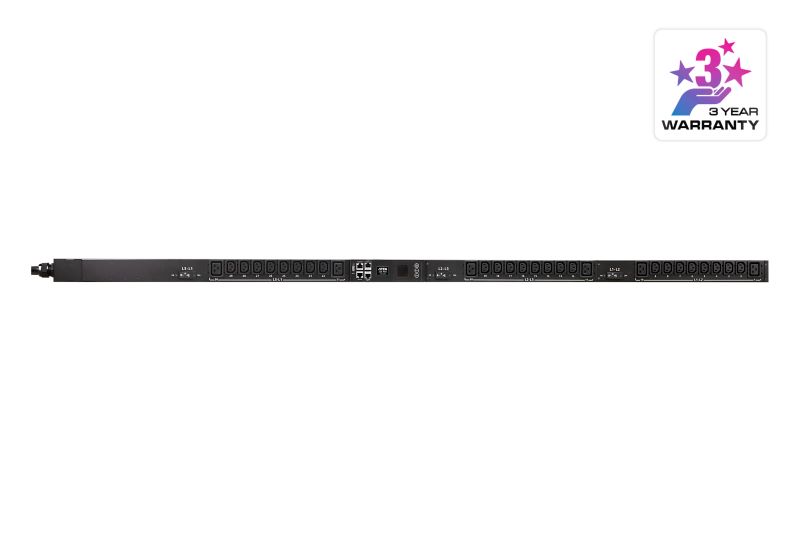 30A 30ポート 計測機能搭載 三相電源対応インテリジェントPDU