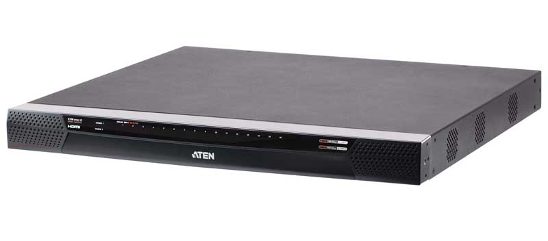 4ユーザー 16ポート カテゴリ5e IP-KVMスイッチ