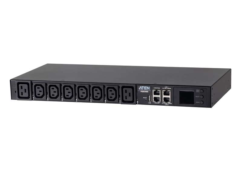30A 8ポート 計測・電源管理機能搭載インテリジェントPDU