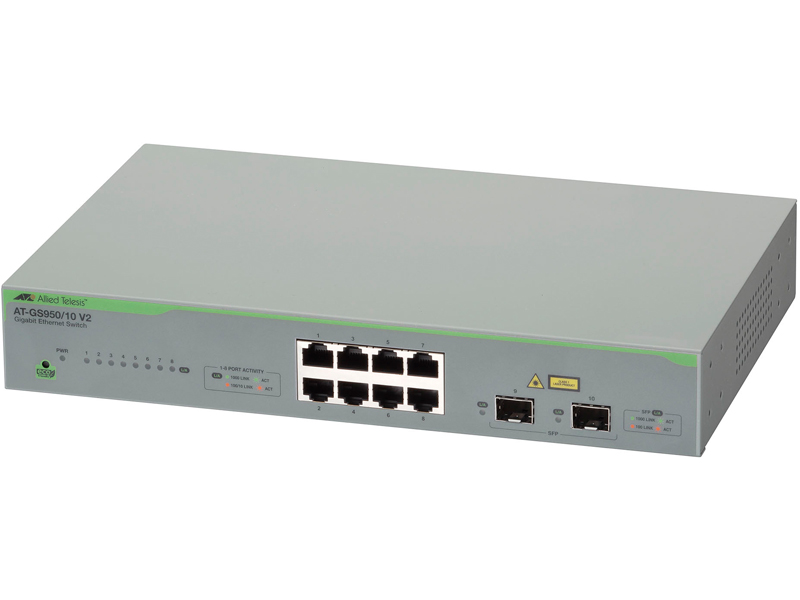 AT-GS950/10 V2-Z7 レイヤー2インテリジェント・スイッチ