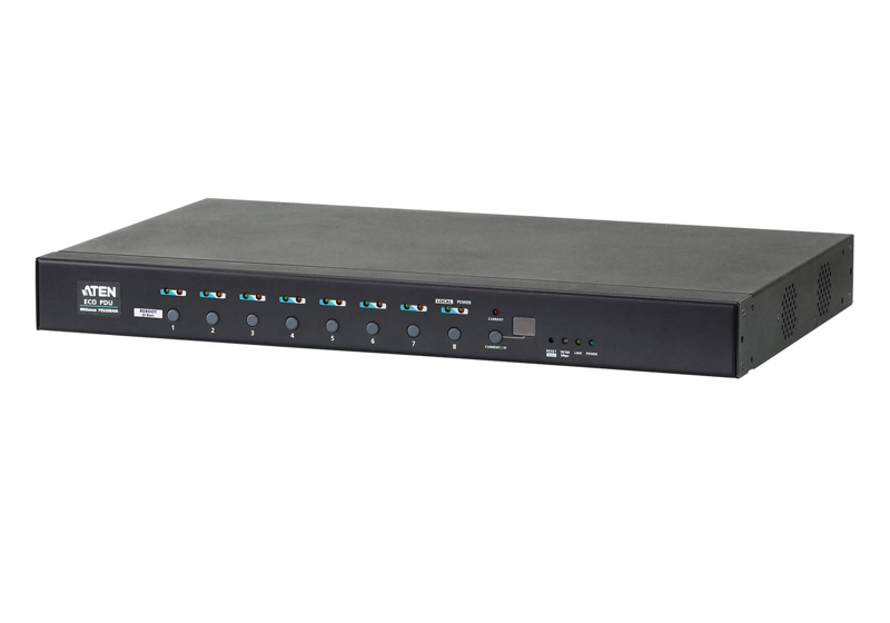 電源計測・管理機能搭載 1U筐体分離タイプ ラックマウントPDU（1U/100V/15A/NEMAタイプ 8ポート）