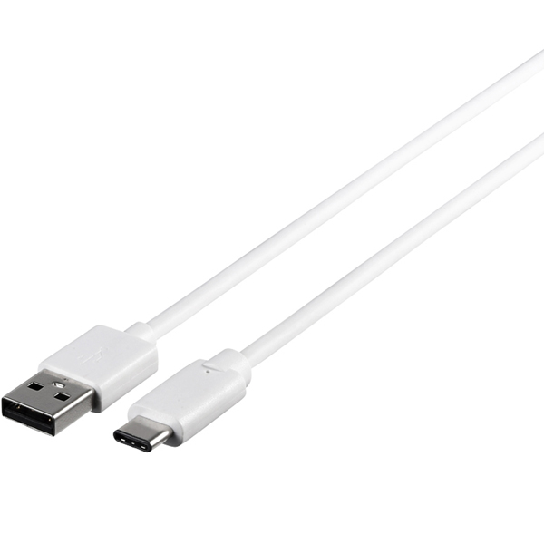 USB2.0ケーブル（A to C） 0.5m ホワイト