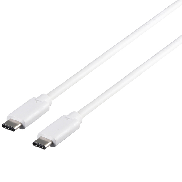 USB3.1 Gen1ケーブル（C to C） 1.0m ホワイト