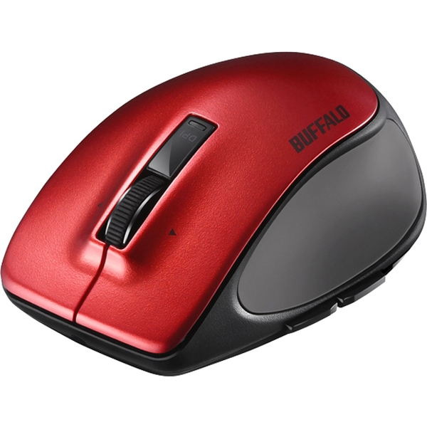 Bluetooth BlueLED プレミアムフィットマウス Sサイズ レッド