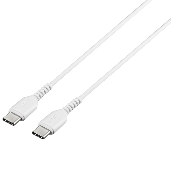 USB2.0ケーブル（Type-C to Type-C） 2.0m ホワイト