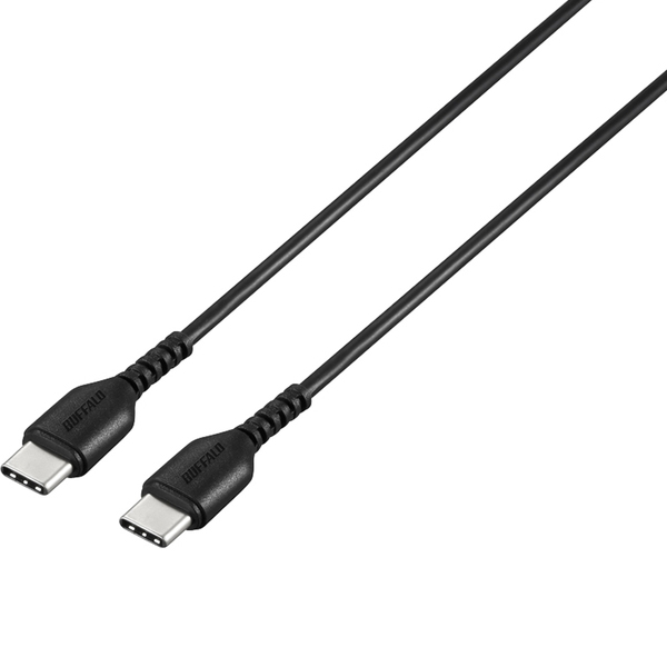 USB2.0ケーブル（Type-C to Type-C） 1.0m ブラック