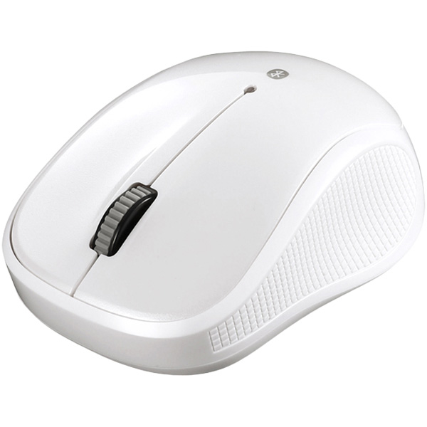 Bluetooth3.0対応 BlueLED光学式マウス 静音/3ボタン ホワイト