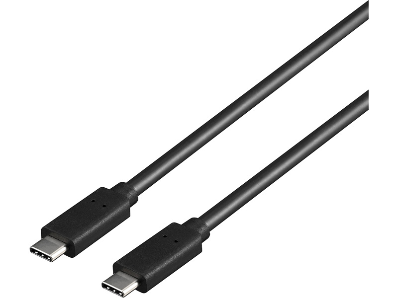 USB4 Gen3×2対応ケーブル Type-C to C 0.8m ブラック