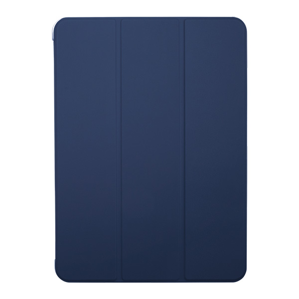 iPad10.9用 ハイブリッドレザーケース ブルー