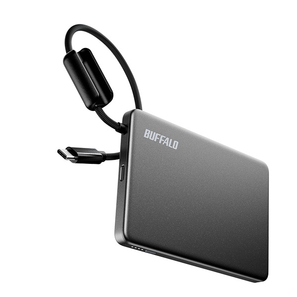 半固体モバイルバッテリー 5000mAh 20W ブラック