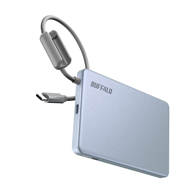 半固体モバイルバッテリー 5000mAh 20W ブルー