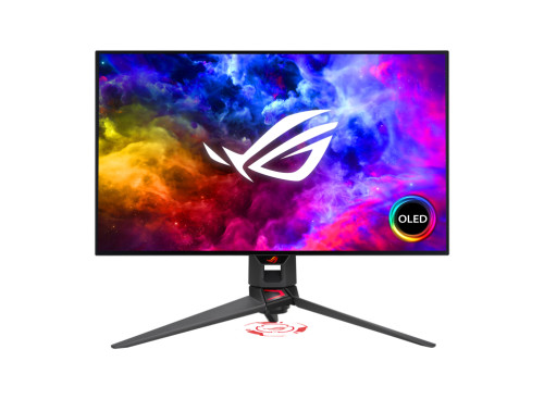 OLED 26.5型ワイドモニター/2560×1440/HDMI・DP・USB3.2/ブラック/スピーカーなし