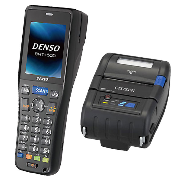 ハンディPOSシステム HD-POS BHT-1505BB Bluetoothモデル/32MB プリンタセット